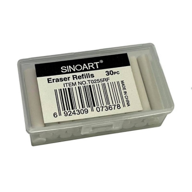 Refil Borracha Eletrica c/30 T0255RF Sinoart